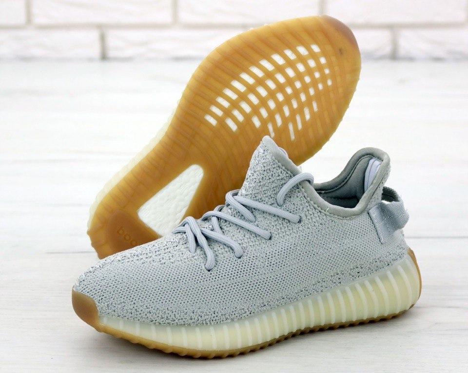 

Мужские кроссовки Adidas Yeezy Boost 350 V2 Grey / Адидас Изи Буст 350 В2 Серые 44, Серый