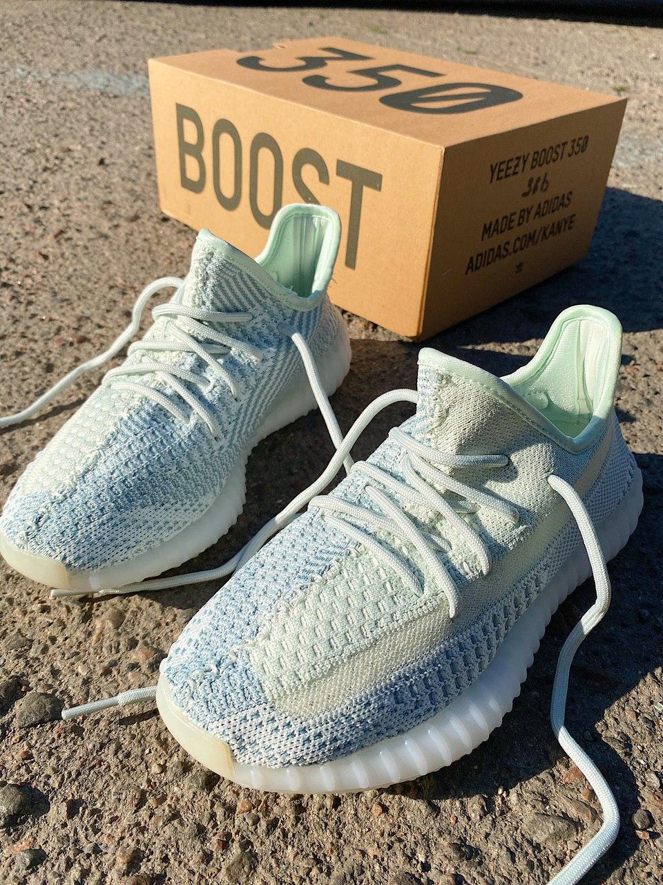 

Мужские кроссовки Adidas Yeezy Boost 350 Cloud White / Адидас Изи Буст 350 Белые 43, Белый