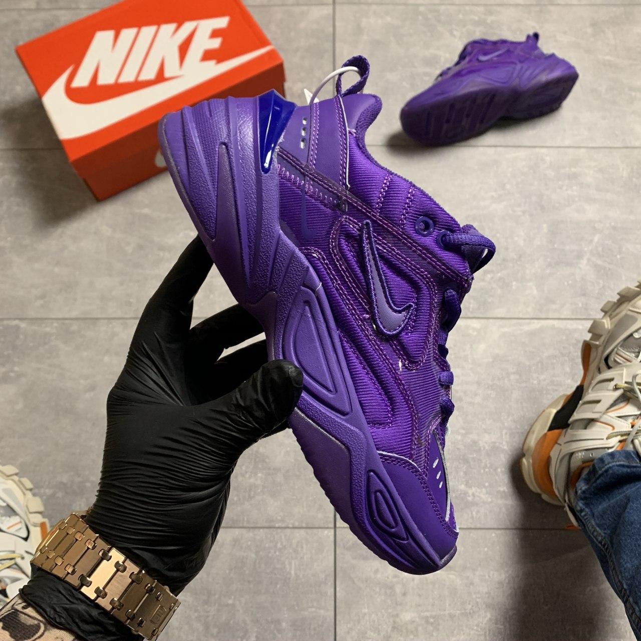 

Женские кроссовки Nike M2K Tekno Heats Hyper Grape Violet / Найк М2К Текно Фиолетовые, Фиолетовый