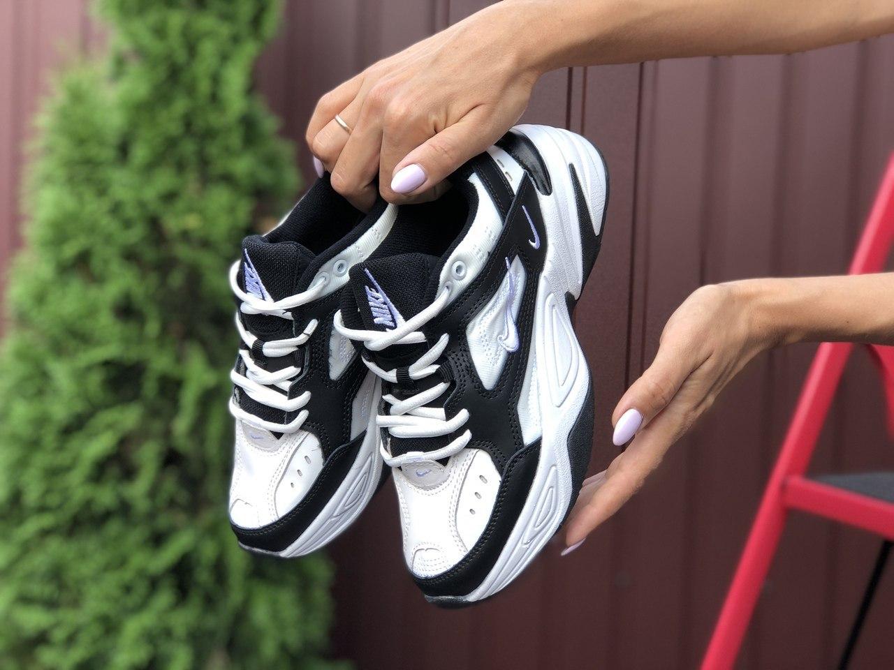 

Женские кроссовки Nike M2K Tekno White Black / Найк М2К Текно Белые Черные 38, Белый