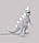 Світильник Seletti Динозавр, білий, фото 3