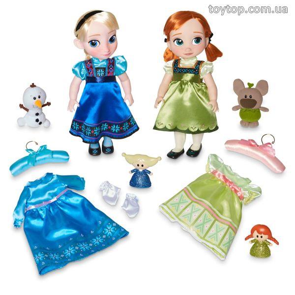 

Набор поющих кукол Анна и Эльза Холодное сердце 2 Disney Anna and Elsa Singing Dolls Deluxe Gift Set Animators