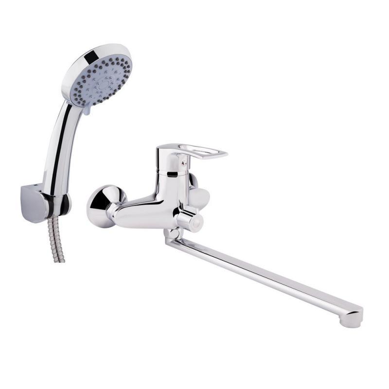 

Смеситель для ванны Q-tap Hansberg CRM 005 New, Хром