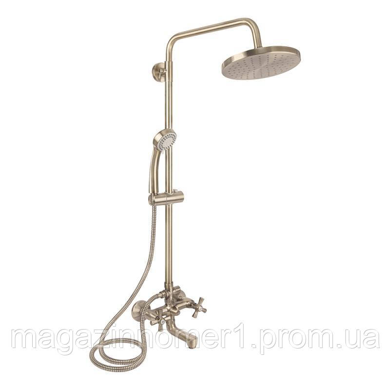 

Душевая система Qtap Liberty ANT 140-210, Бронза