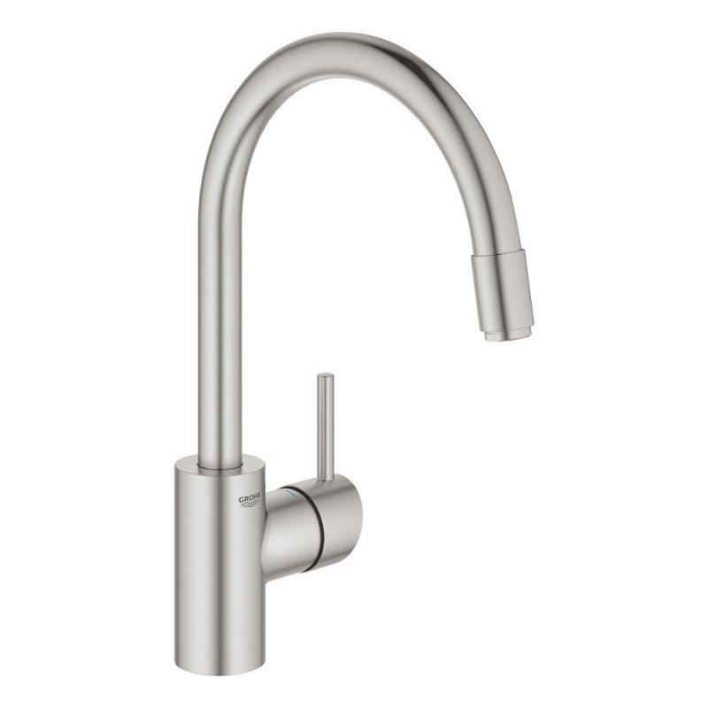 

Смеситель для кухни с выдвижным изливом Grohe Concetto 32663DC3