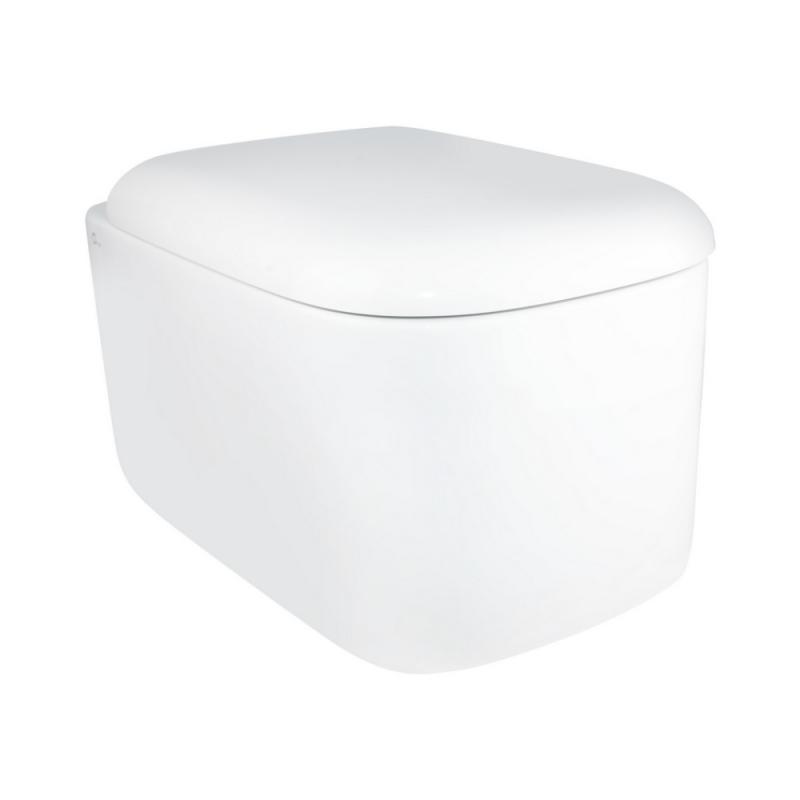 

Унитаз подвесной Qtap Orlan с сидением Soft-close QT0332150W, Белый