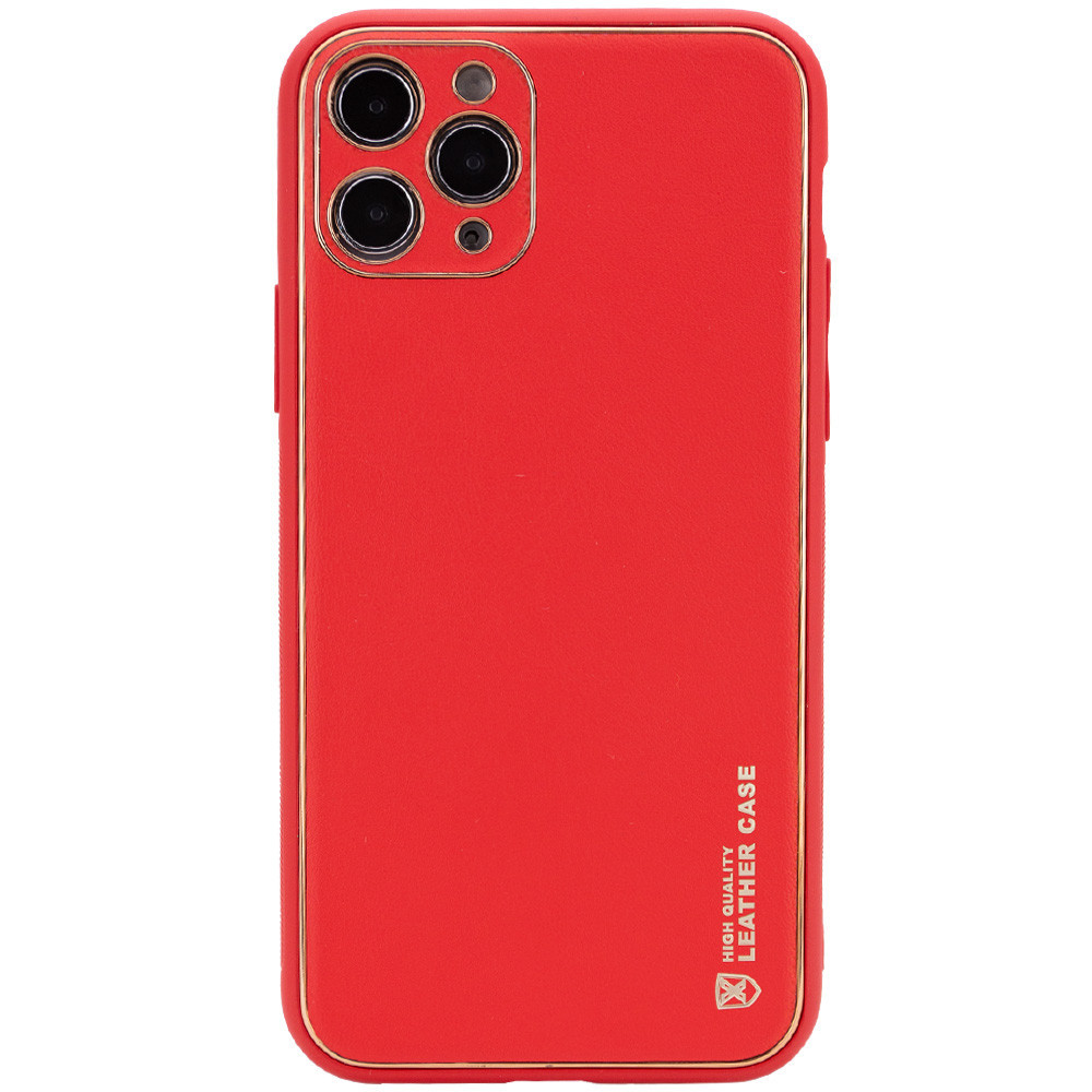 

Кожаный чехол Xshield для Apple iPhone 12 Pro Max (6.7"), Красный / red