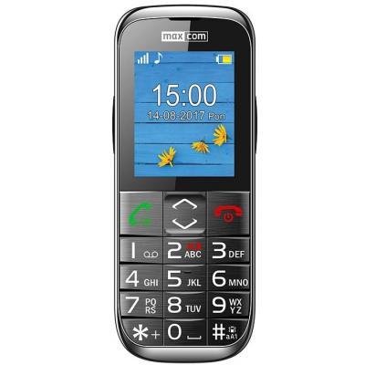 

Мобильный телефон Maxcom MM720 Black (5908235972961, Черный