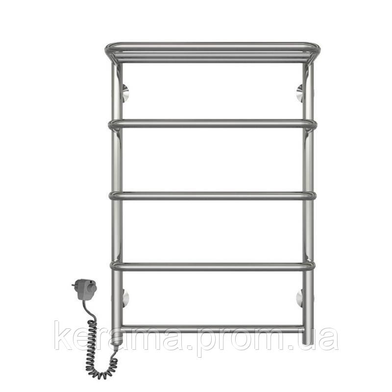 

Полотенцесушитель электрический Lidz Standard shelf (CRM) P5 500x700 LE с полкой, Хром
