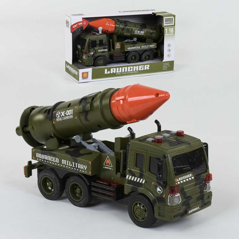 

Машина Пусковая установка Small Toys WY 650 C звуковые и световые эффекты (2-78505), Зеленый