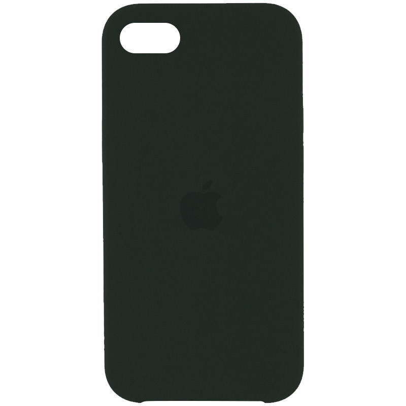 

Чехол Silicone Case (AA) для Apple iPhone SE (2020, Зеленый / black green