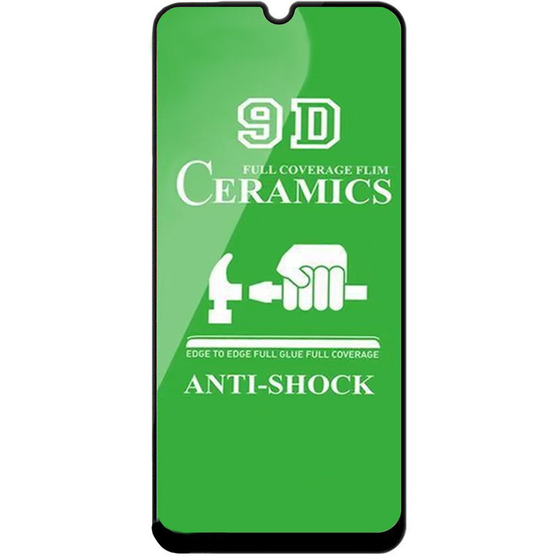 Захисна плівка Ceramics 9D для Samsung Galaxy A02s Чорний Захисні плівки