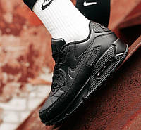 Мужские кроссовки Nike Air Max 90 Black | Найк Аир Макс 90 Черные, фото 1