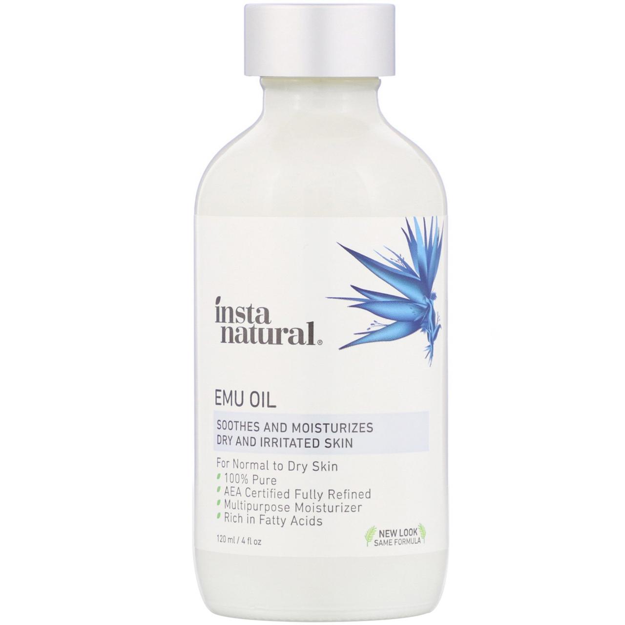 

InstaNatural, Масло эму, уход за телом, 120 мл (4 жидких унции)