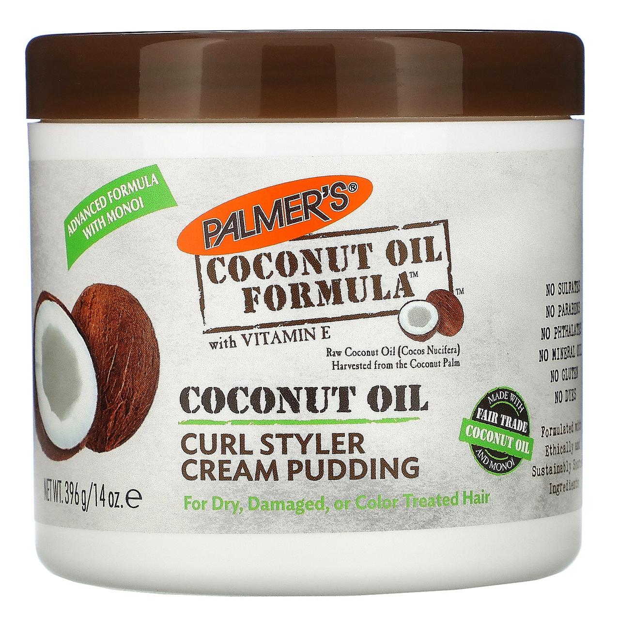 

Palmer's, Curl Styler Cream Pudding, Coconut Oil, 14 oz (396 g