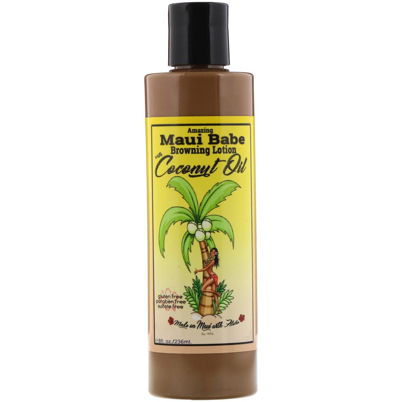 

Maui Babe, Amazing Browning Lotion with Coconut Oil, 8 fl oz (236 ml