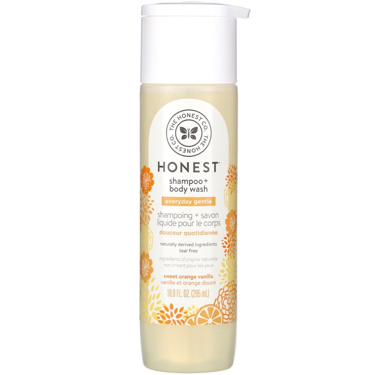 

The Honest Company, Everyday Gentle Shampoo + Body Wash, Sweet Orange Vanilla, 10.0 fl oz (295 ml)