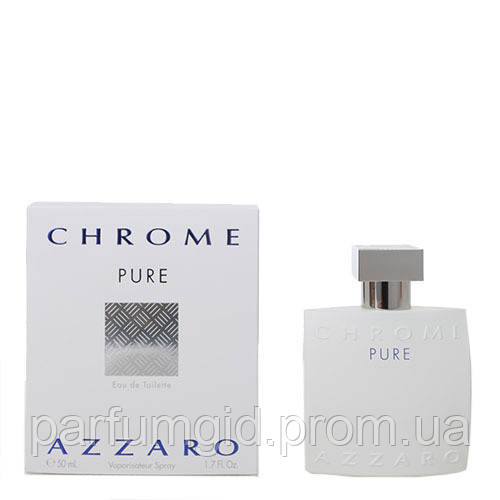 

Оригинальные мужские духи Azzaro Chrome Pure (Аззаро Хром Пур) 50 ml/мл, туалетная вода мужская