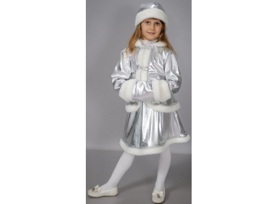 

Детский карнавальный костюм Хрустальная снегурочка р.34
