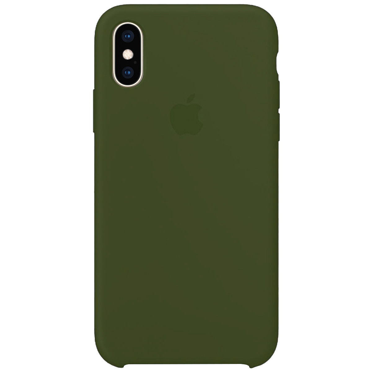 

Чехол Silicone Case (AA) для Apple iPhone X (5.8") / XS (5.8") Зеленый / Army green