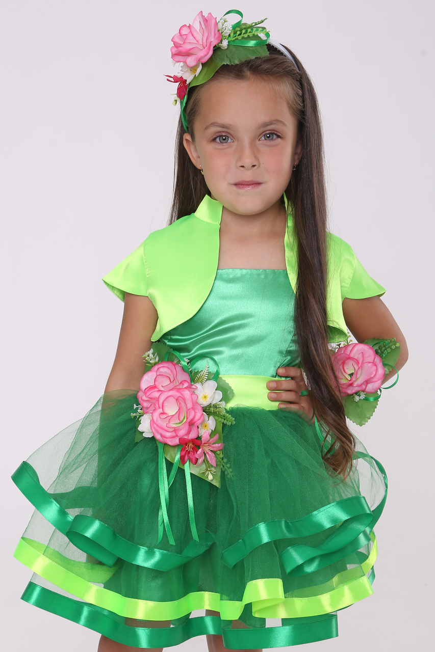 Детский карнавальный костюм для девочки Весна 120-130