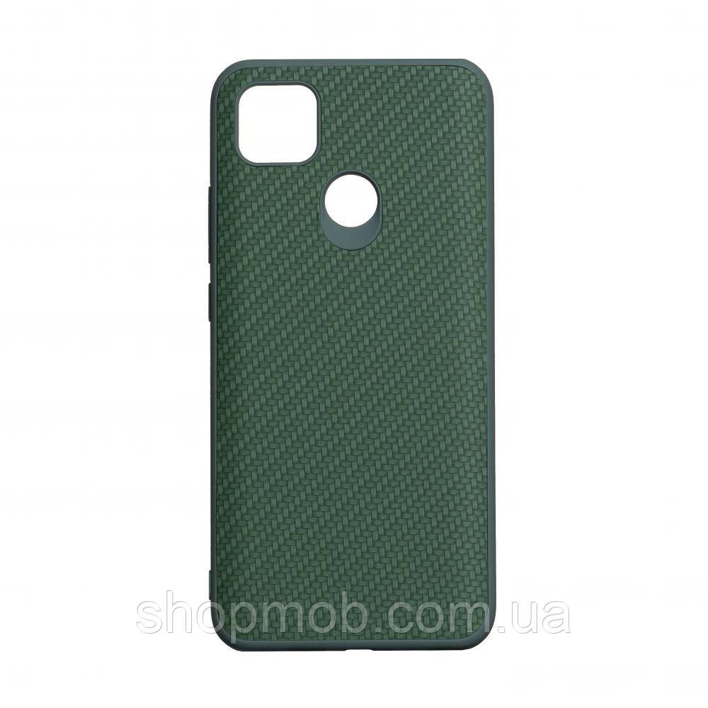 

Чехол Carbon for Xiaomi Redmi 9C HQ Цвет Зелёный