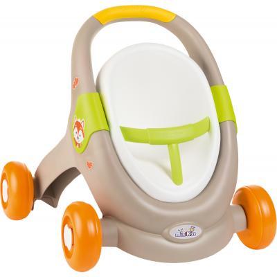 

Коляска для кукол Smoby Mini Kiss 3в1 Веселые животные (210206) | Гарантия 12 м, Оранжевый