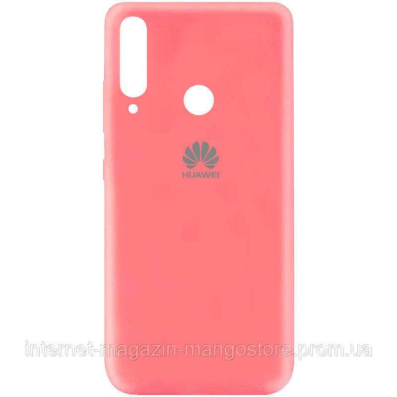 

Чехол Silicone Cover My Color Full Protective (A) для Huawei P40 Lite E / Y7p (2020), Розовый / peach