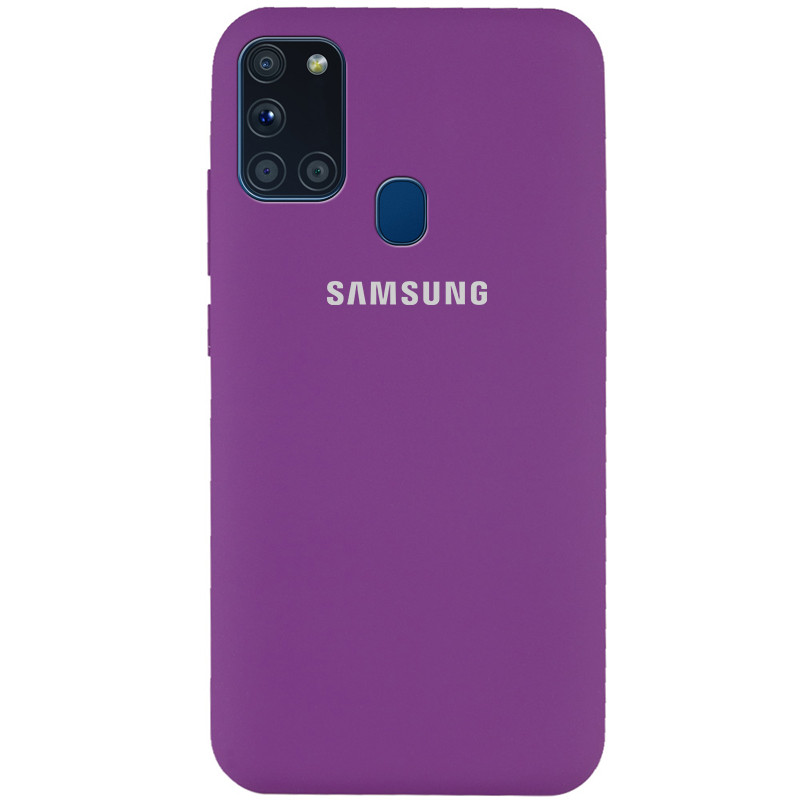 

Оригинальный чехол для Samsung A217 (A21S-2020) Purple (30, Фиолетовый: deep purple