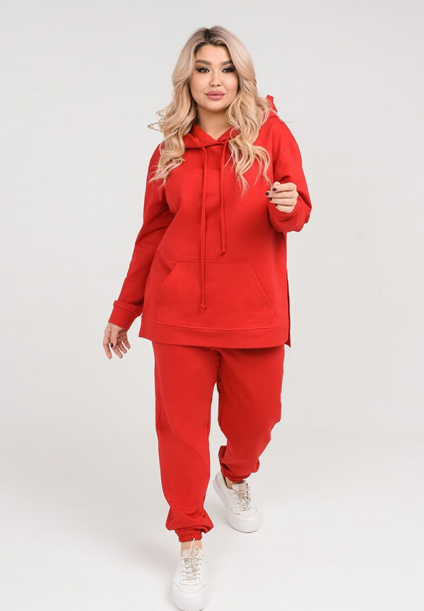 

Костюм для отдыха в стиле oversize 67541(48–62р) в расцветках 67507 красный