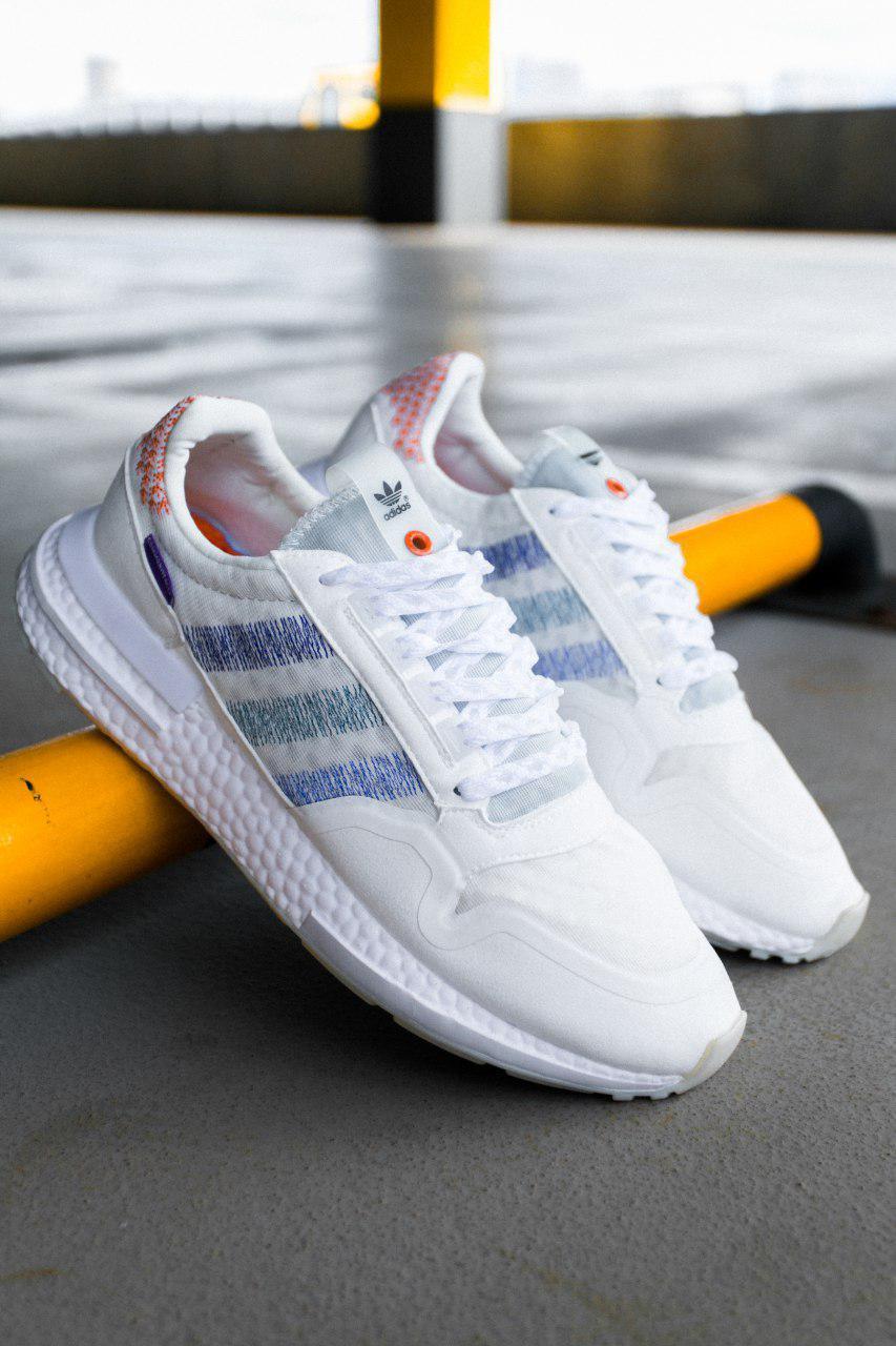 

Женские белые кроссовки Adidas ZX 500 RM Commonwealth 40, Белый