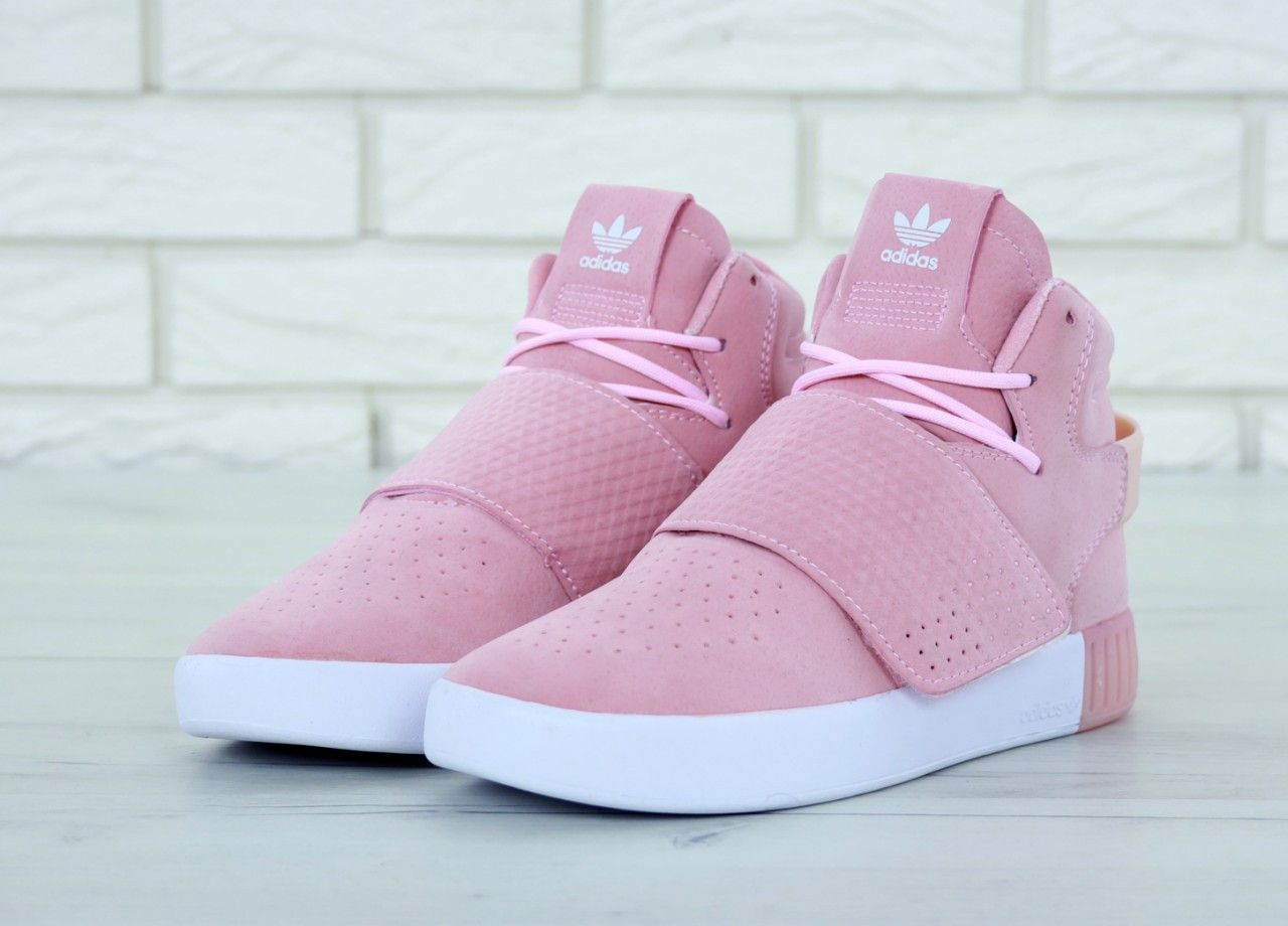 

Женские розовые Кроссовки Adidas Tubular Invader 40, Розовый