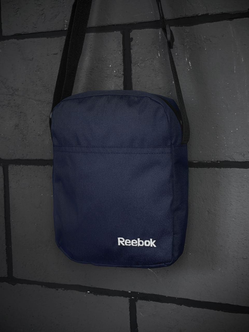 

Барсетка Reebok синяя 600д, Синий