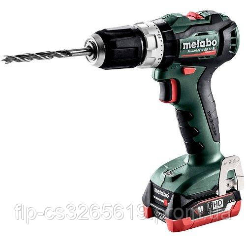 

Шуруповерт аккумуляторный Metabo PowerMaxx SB 12 BL