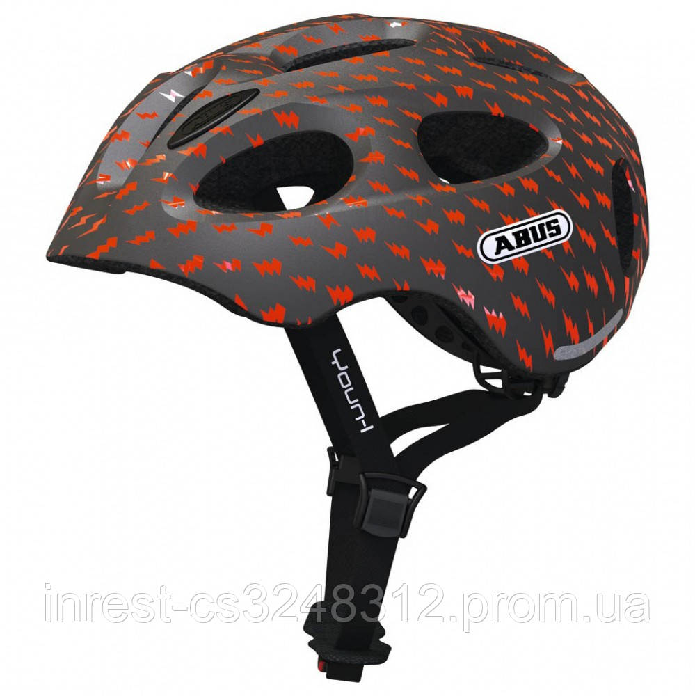 

Велосипедний дитячий шолом ABUS youn-I M 52-57 Grey Lightning 818134