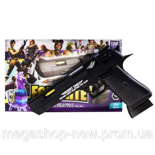 

Пистолет музыкальный "Fortnite: Desert Eagle", детские пистолеты и автоматы,игрушки для мальчиков,детские, Черный