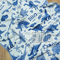 Плотный 140*100 хлопковый байковый флисовый детский плед одеяло для новорожденных малышей детей 1579 Синий