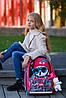 Ранец школьный для девочек DeLune 10-003 Рюкзак ранец портфель каркасный ортопедический, фото 4