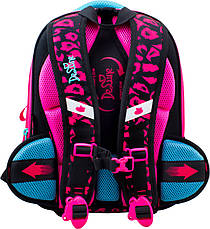 Шкільний ранець для дівчаток DeLune (9-123) Рюкзак ранець портфель каркасний ортопедичний, фото 3