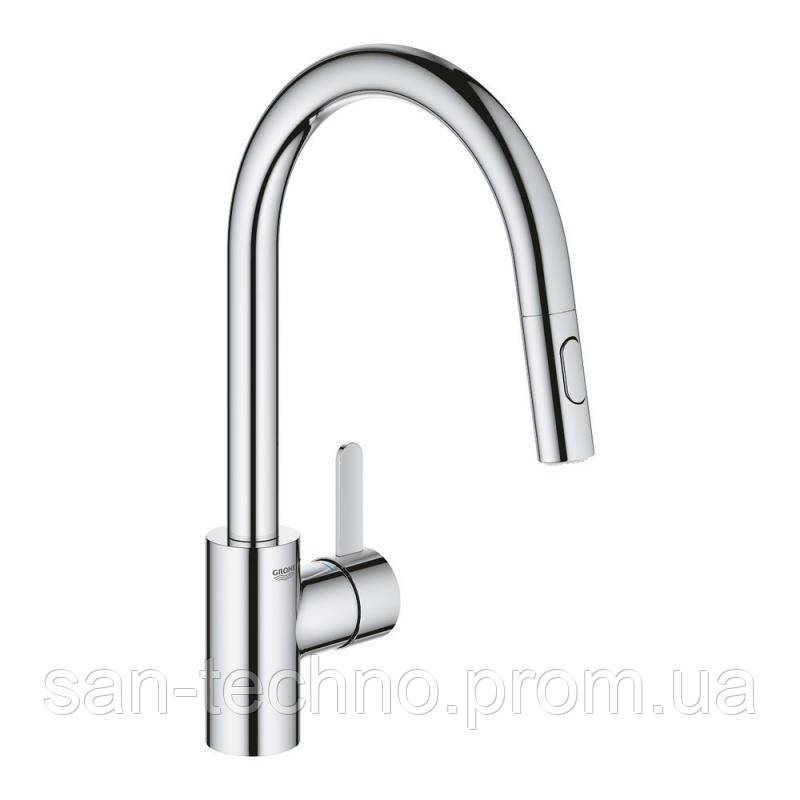 

Смеситель для кухни с выдвижным изливом Grohe Eurosmart Cosmopolitan 31481001