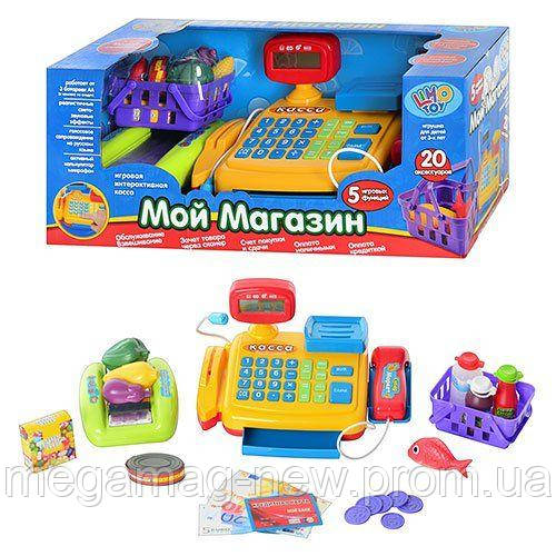 

Интерактивный кассовый аппарат "Мой магазин" (на русском языке) 7018, Play Smart, Кассовый аппарат для детей,