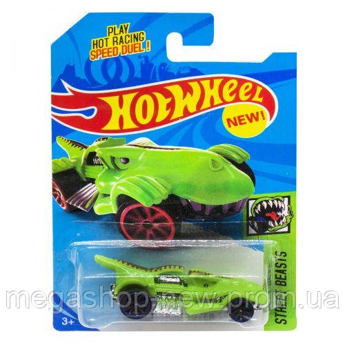 

Машинка "Hot Wheel", металлопластиковая "T-Rextroyer, Салатовый