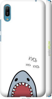 

Чехол на Huawei Y6 2019 Акула "4870c-1666-44019", Белый