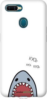 

Чехол на Oppo A5S Акула "4870c-1892-44019", Белый