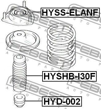 

Опора переднего амортизатора HYUNDAI ELANTRA (XD) 2000-2006 г.