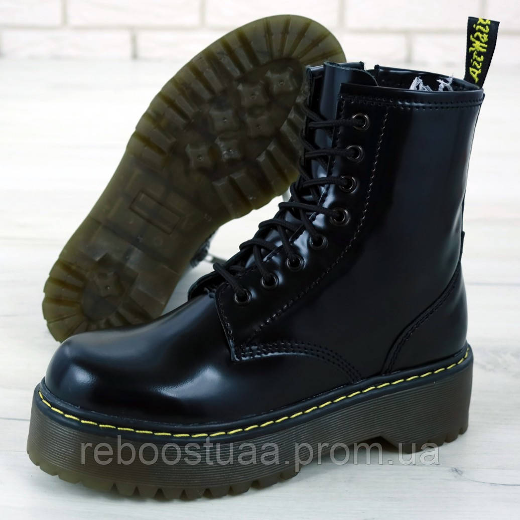 

Жіночі черевики в стилі Dr.Martens Jadon, шкіра, чорний, Китай 38, Черный