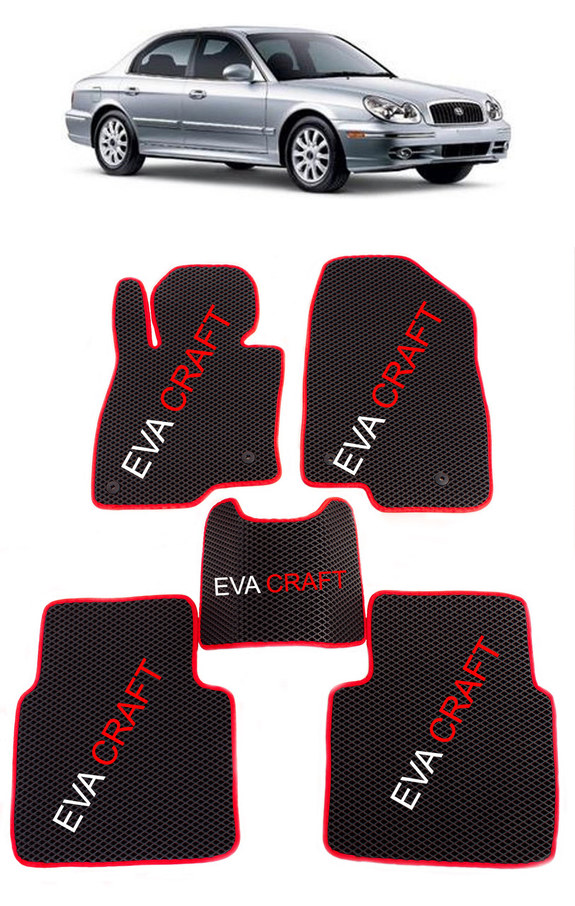 

Автомобильные коврики в салон EvaCraft Hyundai Sonata IV Тагаз (1998-2011), Черный