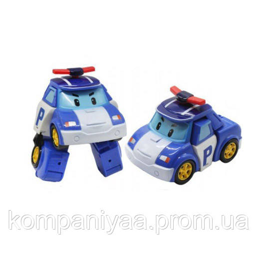 Дитяча іграшка трансформер "Робокар Полі" 83608 (Синій)