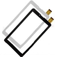 Оригінальний Сенсор (Тачскрін) для планшета 7" Oysters T72 ER | T72H 3G | T72MR 3G(185*104 мм, 30 pin)(Чорний)