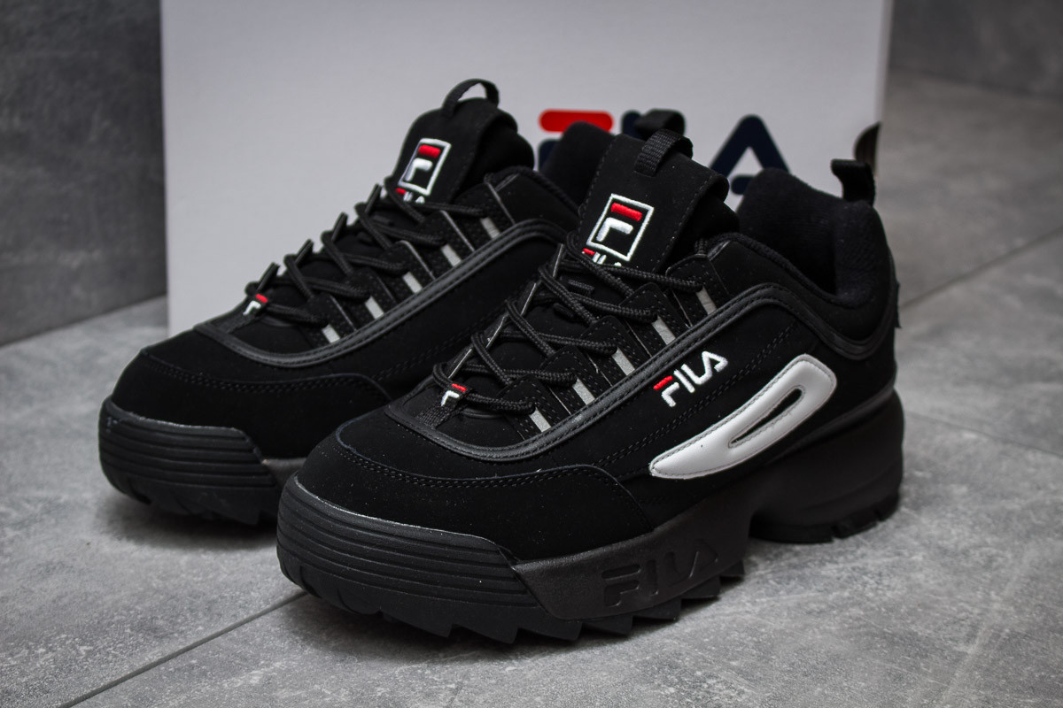 

Кроссовки мужские 14571, Fila Disruptor 2, черные, [ 42 ] р. 42-26,5см., Черный